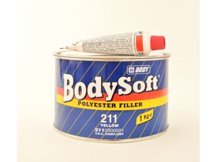 BODY Soft 211 polyesterový tmel žltý 1 kg