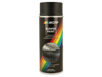 MoTip čierny sprej farba na plasty na nárazníky 400 ml