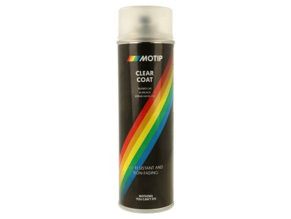 MoTip sprej akrylátový bezfarebný lak na metalízy matný 500 ml