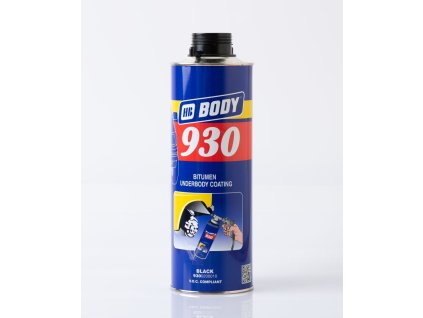 BODY 930 nástrek na podvozok čierny 1 liter