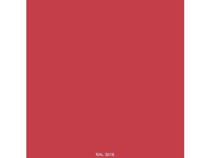 Akrylátová farba v spreji odtieň RAL 3018 Jahodová červená matná 400 ml