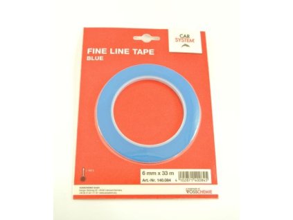 CARSYSTEM FINE LINE modrá kontúrovacia páska 6 mm x 33 m