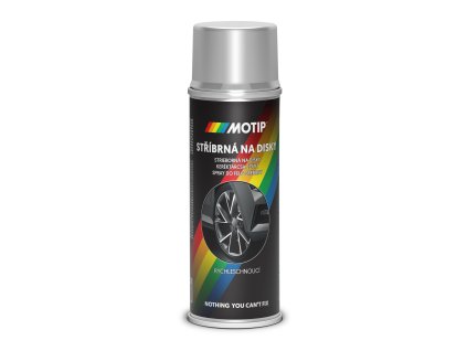 MoTip sprej ŠKODA strieborná farba na disky 200 ml