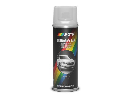 MoTip sprej ŠKODA akrylátový bezfarebný lak lesklý 200 ml