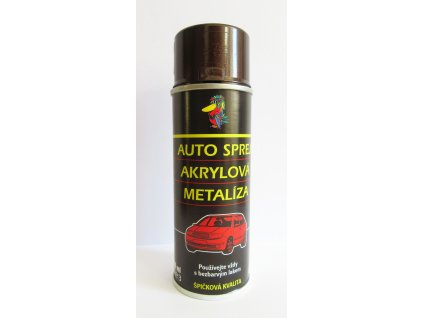 Sprej autolak ŠKODA 9896 hnedá amber metalíza 200 ml