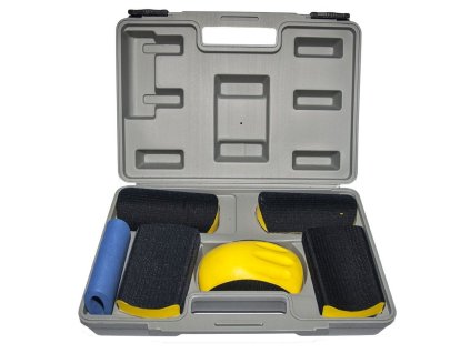 SICCO sada oblých (tvarovaných) brúsnych držiakov 6 ks