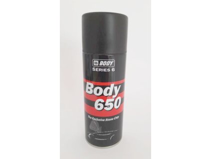 BODY 650 prelakovateľná ochrana prahov sprej 400 ml čierna