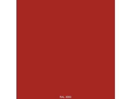 TELKYD T300 matný vrchný syntetický email odtieň RAL 3000 Ohnivá červená