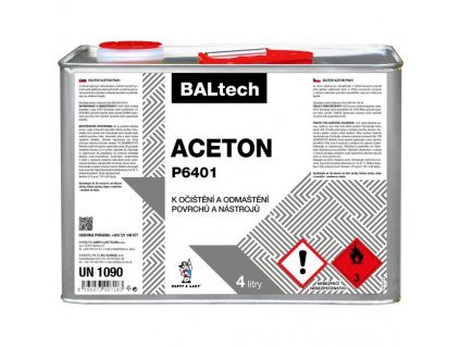 P 6401 acetón 4 litre