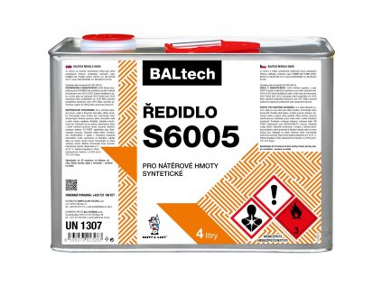 BAL S 6005 syntetické riedidlo 4 litre