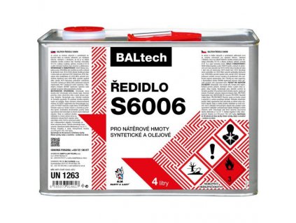 BAL S 6006 syntetické riedidlo 4 litre