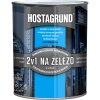HOSTAGRUND S 2160 0199 čierna samozákladujúca farba na kov 2v1 0,6 l