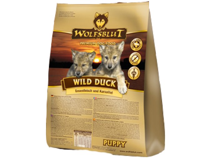 WOLFSBLUT Wild Duck Puppy 2kg