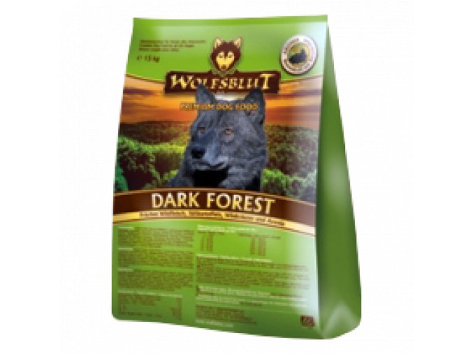 WOLFSBLUT DARK FOREST 12,5kg - granule pro psa z Australského zveřiny jelena a sladkou bramborou