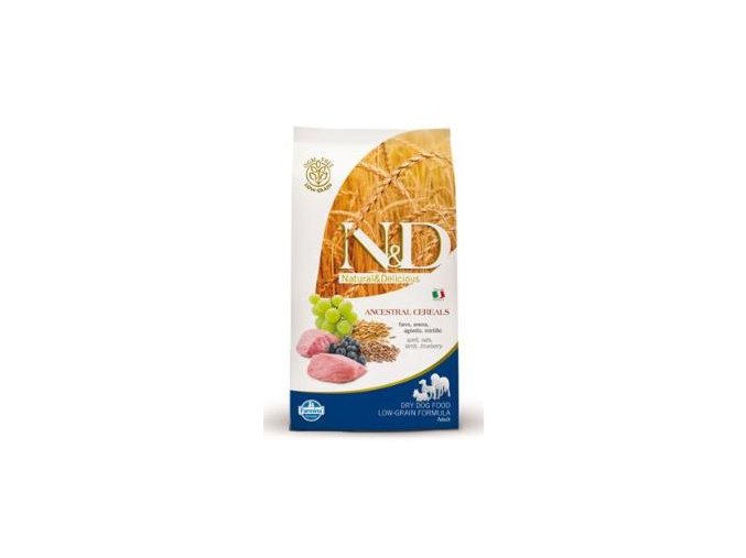 N&D Low Grain DOG Adult Mini Lamb & Blueberry 800g