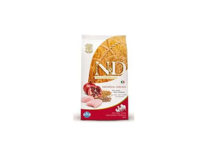 N&D Low Grain DOG Light S/M Chicken & Pomegranate 2,5kg