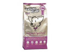 BARKING HEADS Tiny Paws Quackers GRAIN FREE 1.5kg