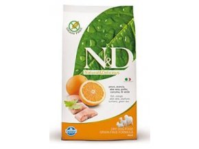 N&D Grain Free DOG Adult Mini Fish & Orange 800g