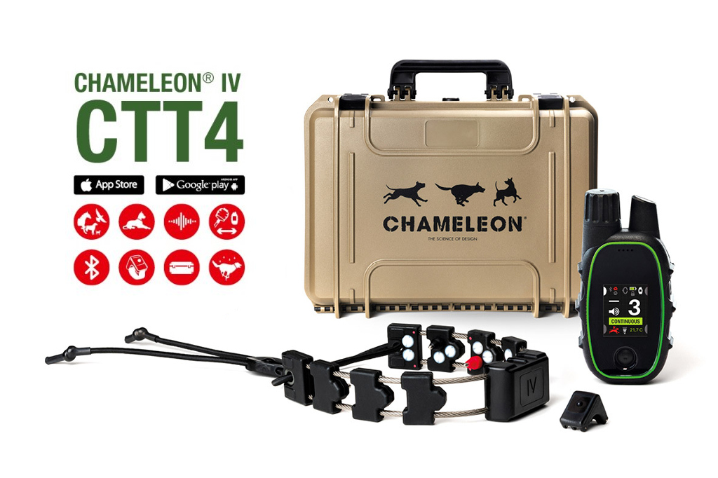 Elektronický obojok  Chameleon® IV LARGE + CTT 4 +Finger Kick + charging kit - NEW