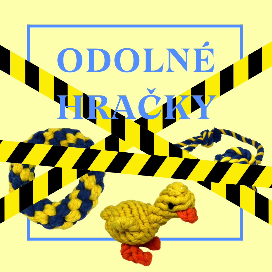 Odolné hračky pro psy