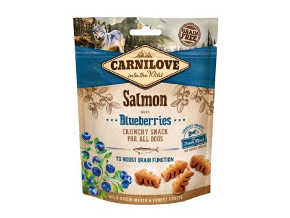 Carnilove Dog Crunchy Snack Salmon with Blueberries 200g