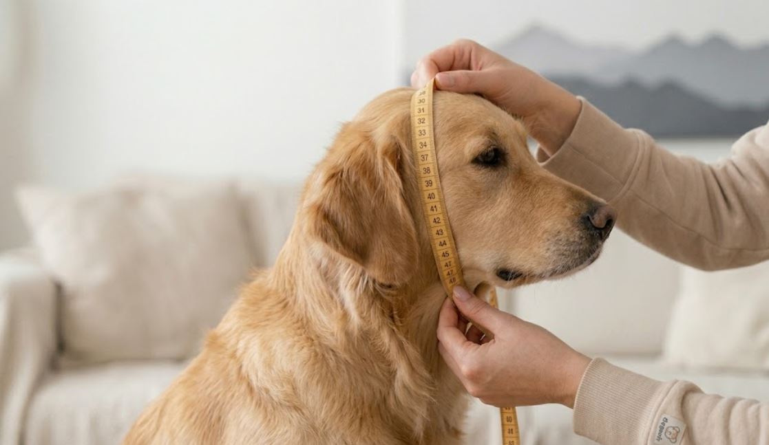 Sprievodca meraním: Ako vybrať správnu veľkosť obojka?