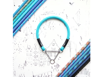 dogaris lanovy obojok ring modre cierne farby