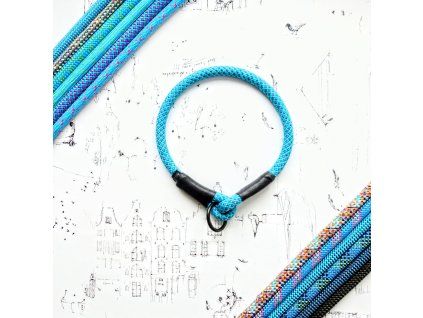 dogaris lanovy obojok fix modry cierny 1