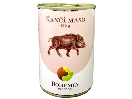 ančí maso ve vlastní šťávě Bohemia Pet Food 400 g