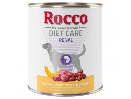 Rocco Diet Care Renal - hovězí maso s kuřecím srdcem a dýní 400 g_1