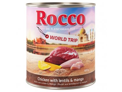Rocco - Indie - kuřecí, čočka, maso 800 g_1