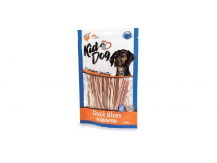 KIDDOG kachní proužky carpaccio 80 g_1