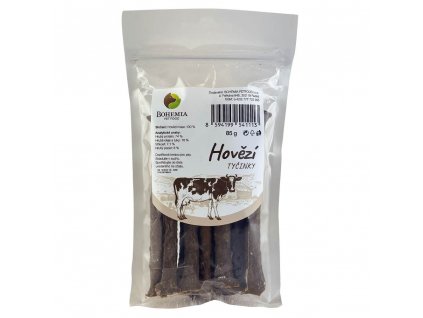 Hovězí tyčinky 85 g Bohemia Pet Food_1