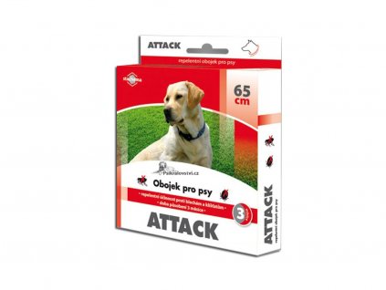 73878 attack obojek antiparazitarni 65cm pes