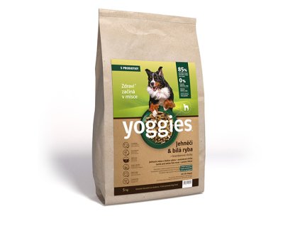5kg yoggies jehneci masobila ryba granule lisovane za studena s probiotiky