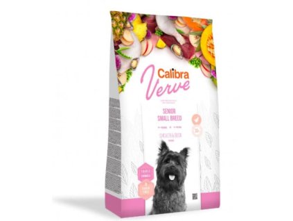 calibra dog verve gf senior small chickenduck 6kg