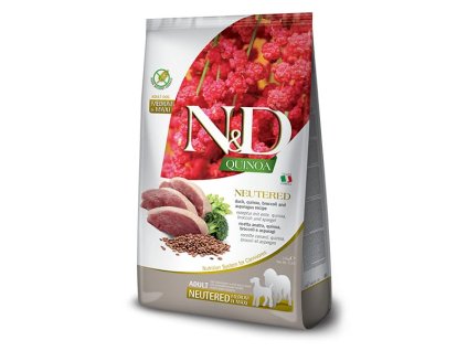 nd quinoa dog neutered duckbroccoliasp 12kg