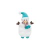 Xmas SNOWMAN, vánoční sněhulák, plyš bez výplně, 31 cm