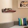 CHILL CAT SHELF SMOOTH LIGHT BROWN LIFESTYLE