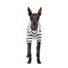 T-shirt overalls BAMBOO PLUS/short legs STRIPES