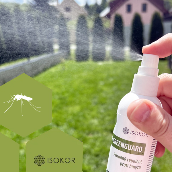 Prírodný repelent proti hmyzu citlivý k prírode? Isokor GreenGuard 05/2025