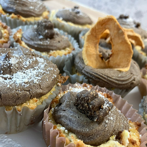Muffiny s pečienkovou penou pre psíky