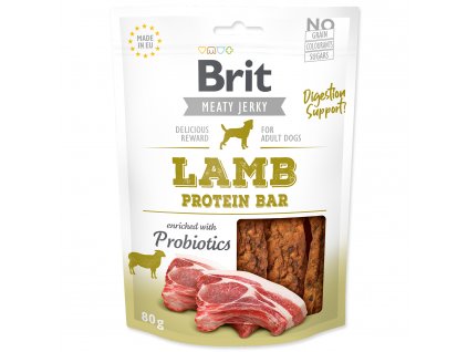 brit pamlsky pre psov sušené maso jahnacie 80g