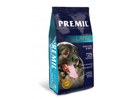 krmivo pre psov Large Premil