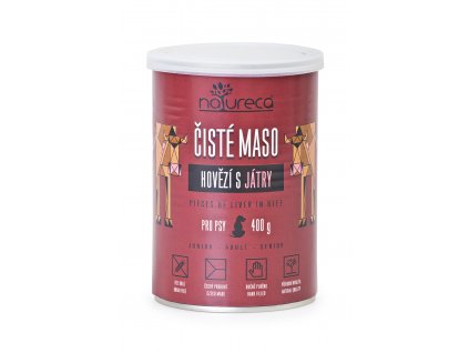 natureca hovedzie maso a pecen 400g