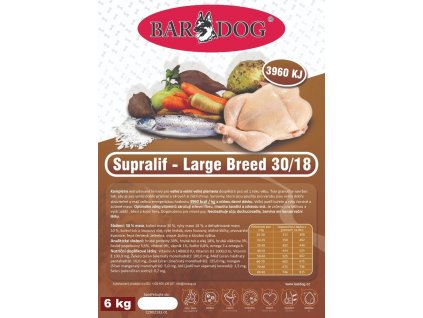 supralif granule bardog large breed