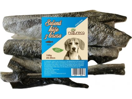 koza z lososa natureca pamlsok pre psa dogee 150g