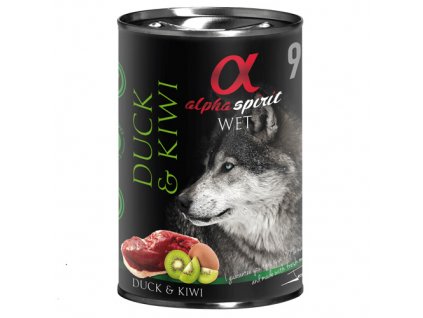 konzervy pre psov alpha spirit kačka dogee