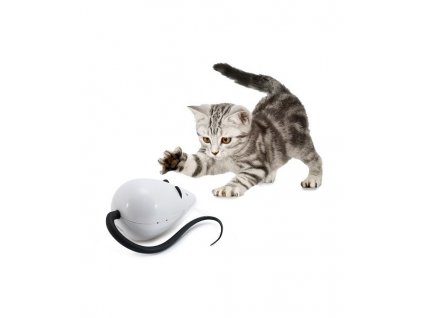 hračka pre mačky rolorat krysa so zvukom dogee sk