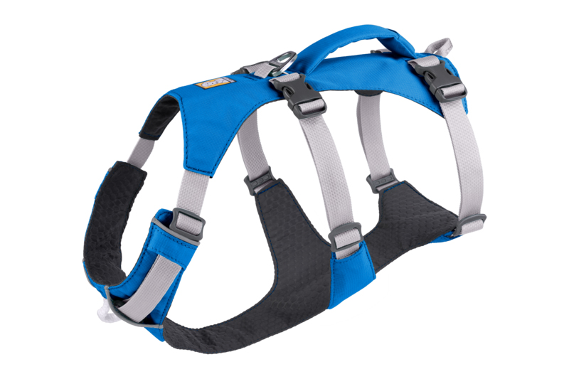 Ruffwear postroj pre psy Flagline™ Dog Harness with Handle Farba: Blue Dusk, veľkosť: L/XL